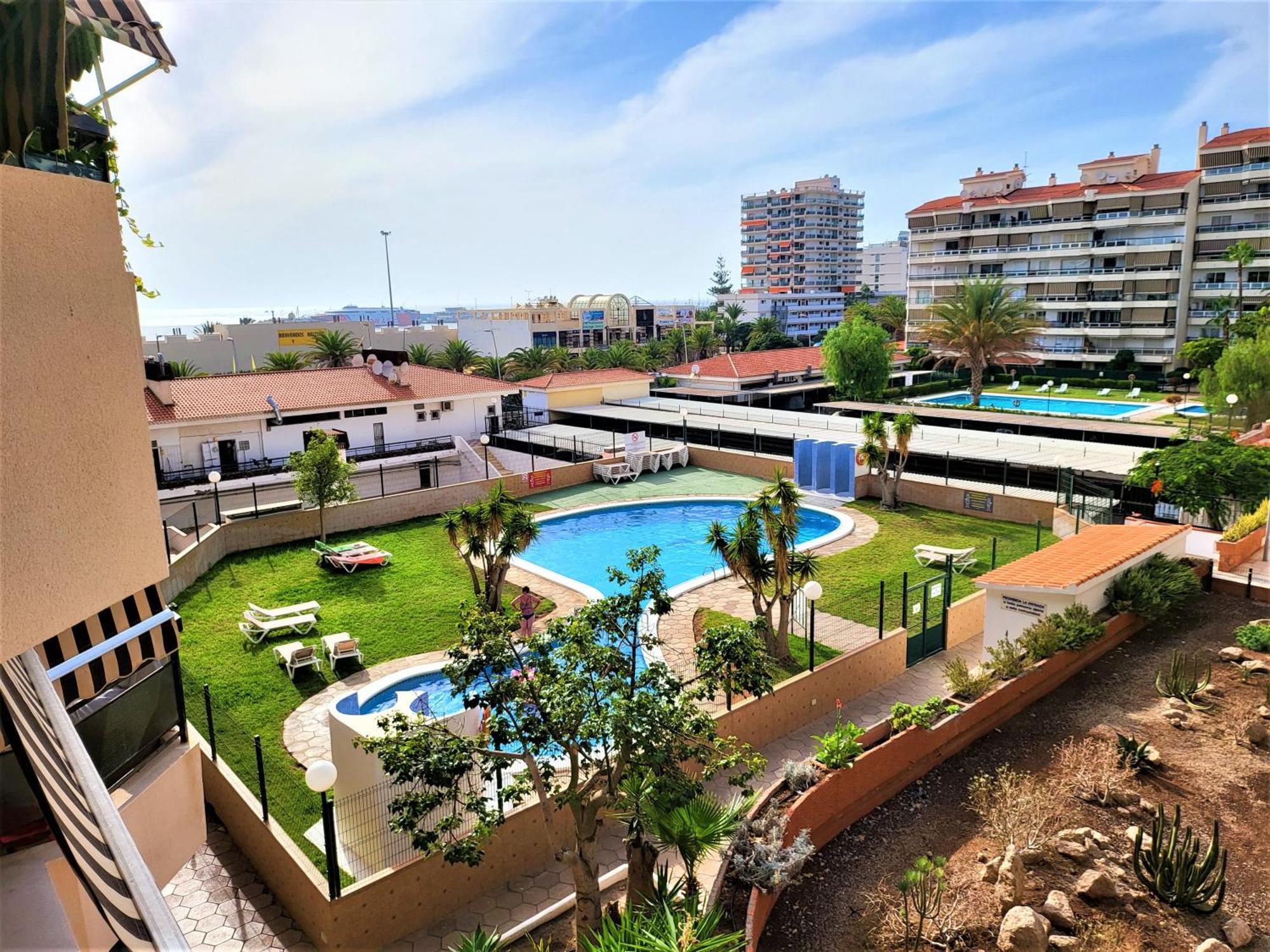2 Bedrooms Sea View Apartament 100 Meters From Ocean Los Cristianos  Extérieur photo